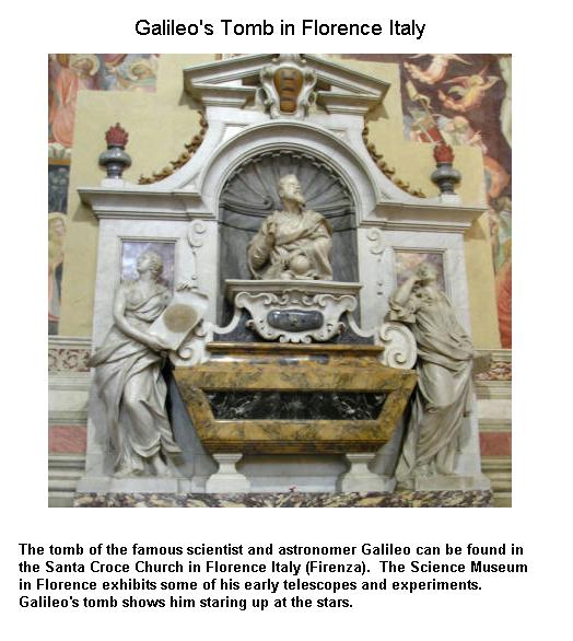Fig 8 Galileo's Tomb Fig 8 Galileo's Tomb