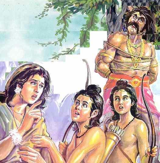 Scene -5 Twins tie Hanuman