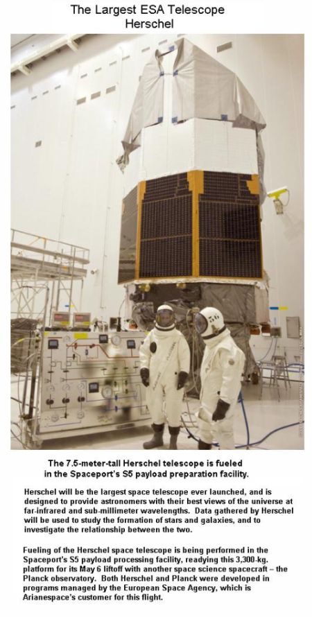 Fig 1B The Largest ESA Telescope Herschel