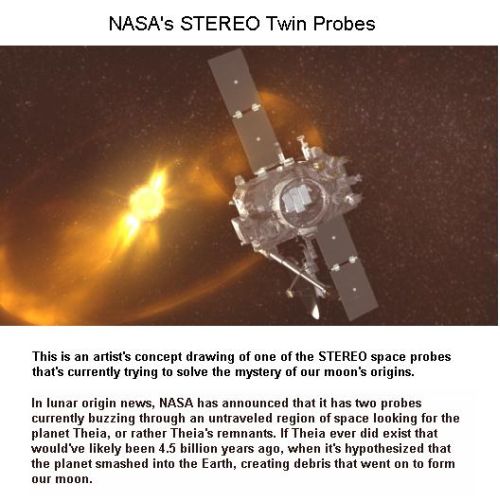 Fig 1E NASA's STEREO Probes Fig 1E NASA's STEREO Probes