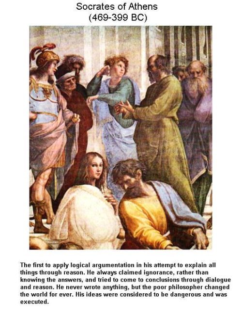 Fig 3 Socrates Influencing the Youths Fig 3 Socrates Influencing the Youths