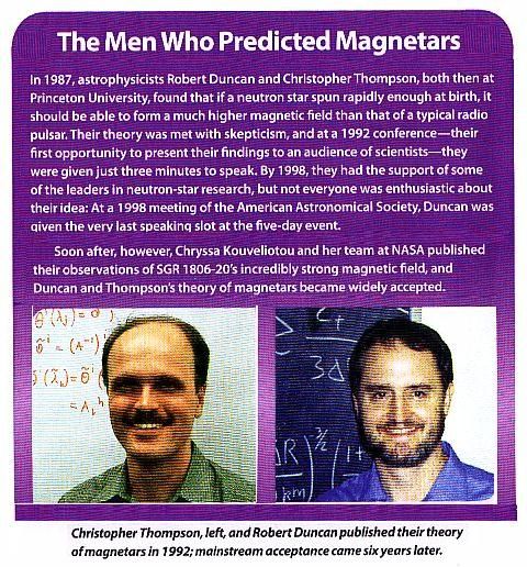 Fig 6 The Magnetar Pioneers Fig 6 The Magnetar Pioneers