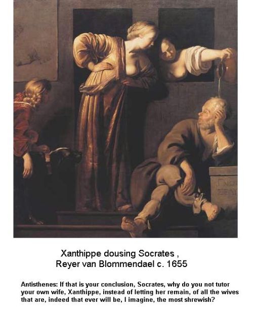 Wife Dousing Socrates Wife Dousing Socrates