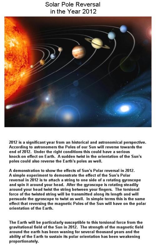 Fig 1E Solar Pole Reversal in 2012 Fig 1E Solar Pole Reversal in 2012