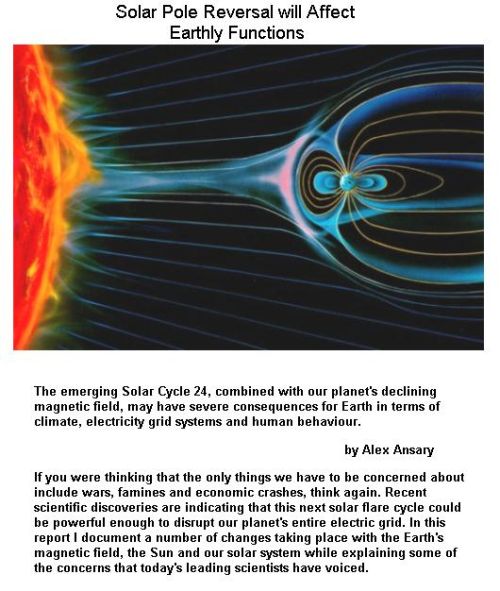 Fig 3 Solar Pole Reversal Affects Earth Functions Fig 3 Solar Pole Reversal Affects Earth Functions