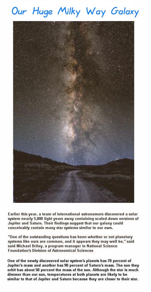 Fig 1D Our Huge Galaxy Fig 1D Our Huge Galaxy