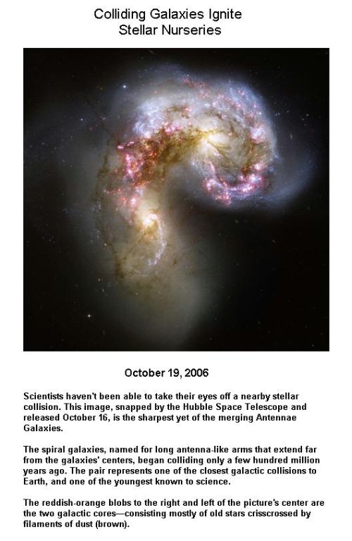 Fig 4 Galaxies Collision Fig 4 Galaxies Collision