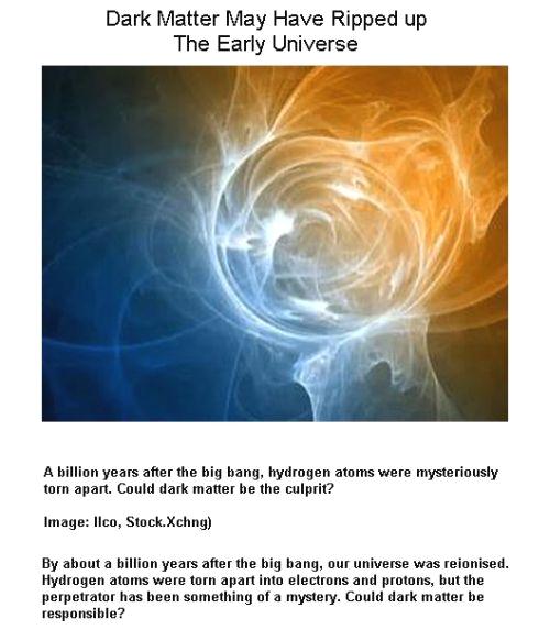 Fig 5 Dark Matter & Early Universe Fig 5 Dark Matter & Early Universe