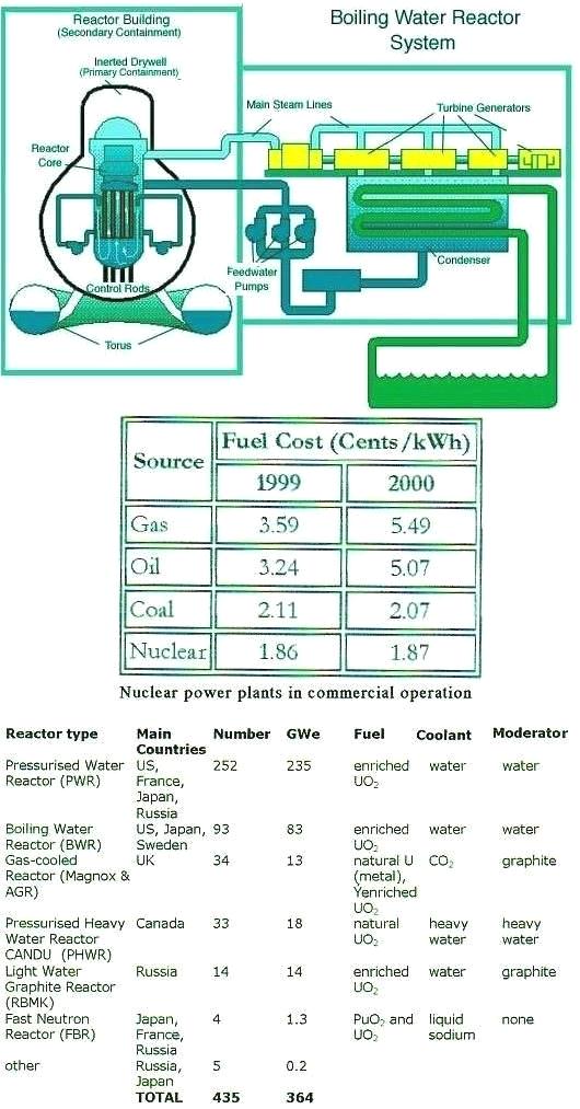 Boiling Water Reactor Schematics