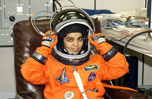 Kalpana Chawla in Training Kalpana Chawla in Training