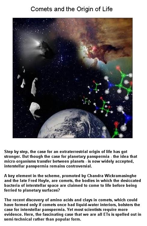 Fig 12 Comets & Origins of Life Fig 12 Comets & Origins of Life