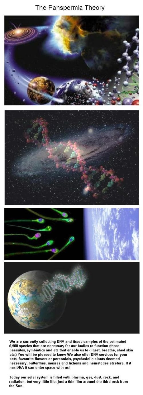 Fig 1C The Panspermia Theory Fig 1C The Panspermia Theory
