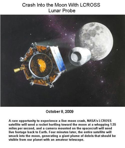 Fig 1D LCROSS Hitting the Moon