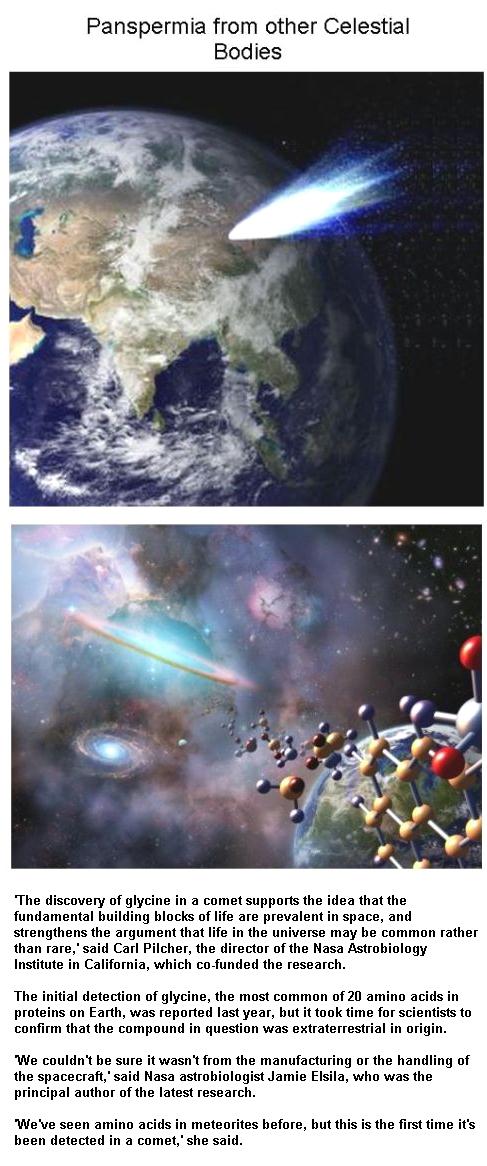 Fig 7 Panspermia from other Celestial Bodies Fig 7 Panspermia from other Celestial Bodies
