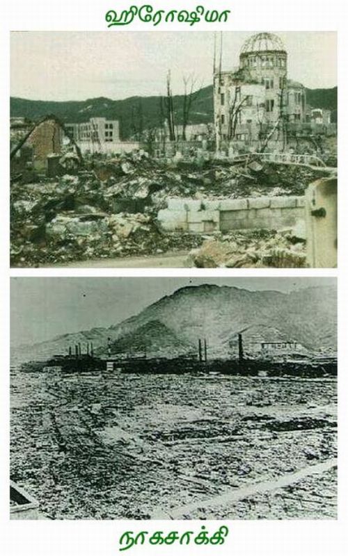 Fig 6 Hiroshima & Nagasaki