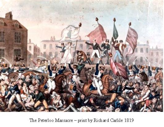 Fig 1 Napoleon in The Peterloo War