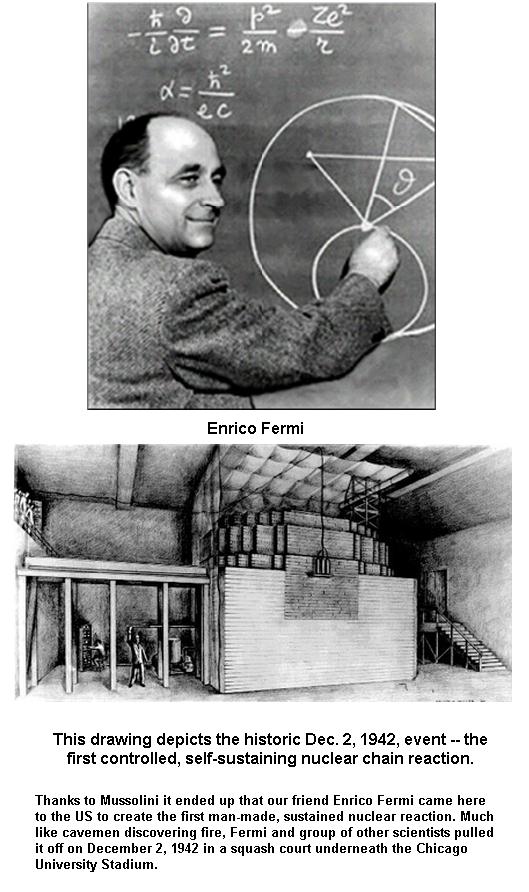 Fig 7 Fermi & his First Reactor