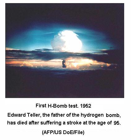 First Hydrogen Bomb Testing