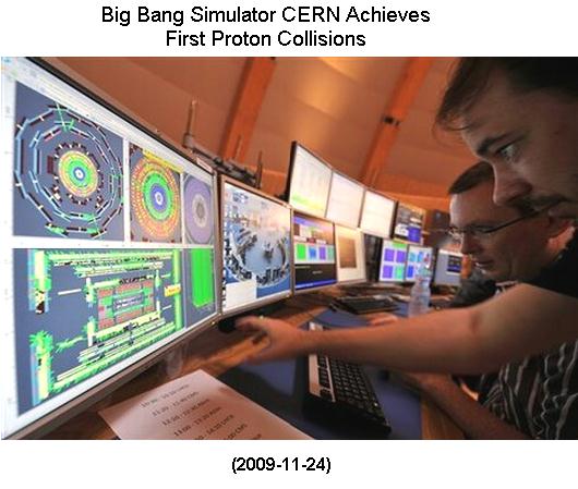 Fig 1D CERN Control Room Panels