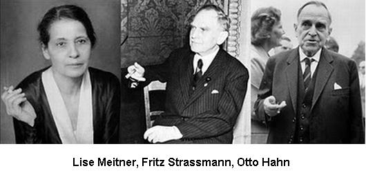 Fig 5 Meitner Strassmann & Hahn