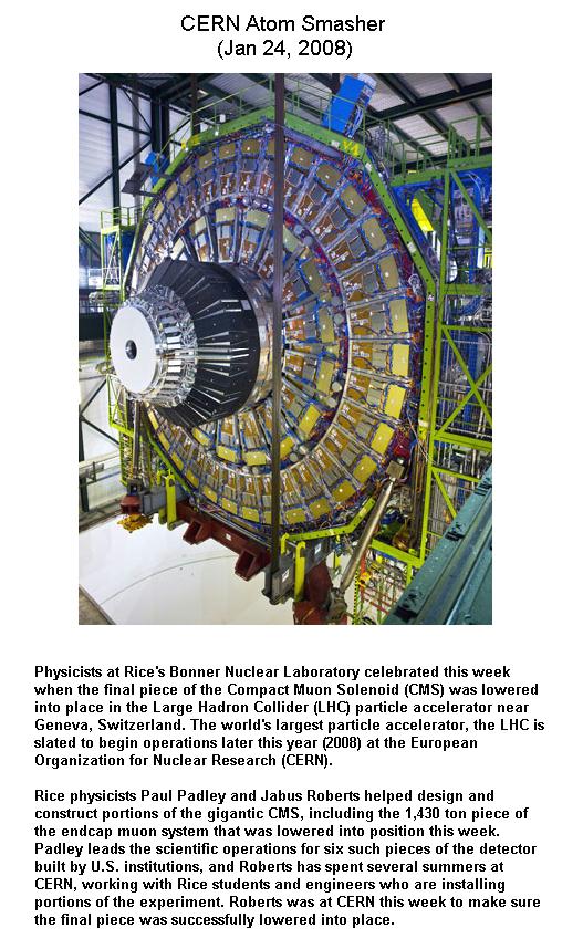 Fig 5 CERN Last Equipment