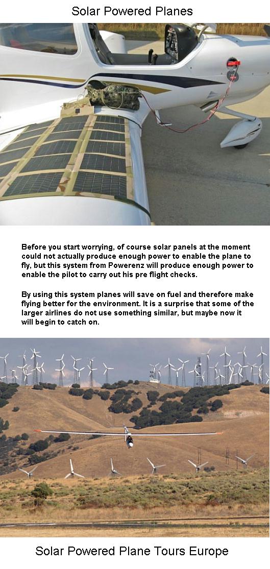 Fig 2 Solar Powered Planes