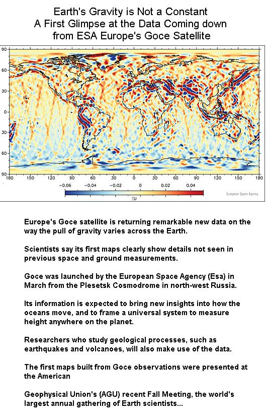 Fig 4 GOCE Sends New Data of Gravity