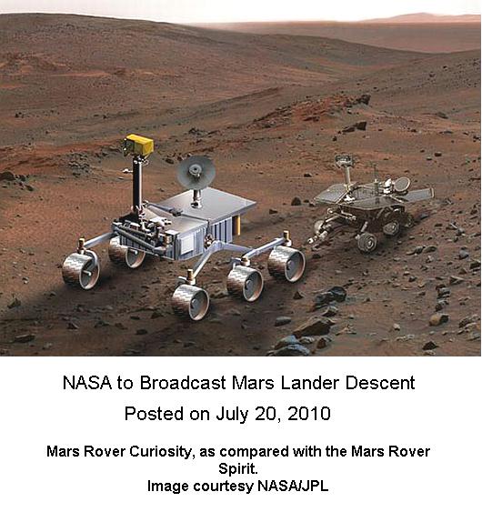 Fig 1D Relative Sizes of Curiosity & Spirit