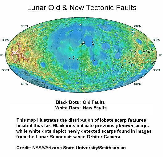 Fig 5 Lunar Old & New Faults