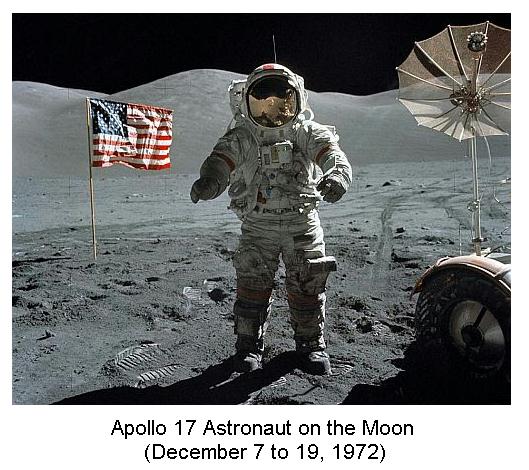 Fig 6 Apollo 17 Astronaut