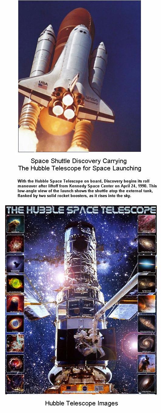 Fig 1 Hubble Launching from Space Shuttle