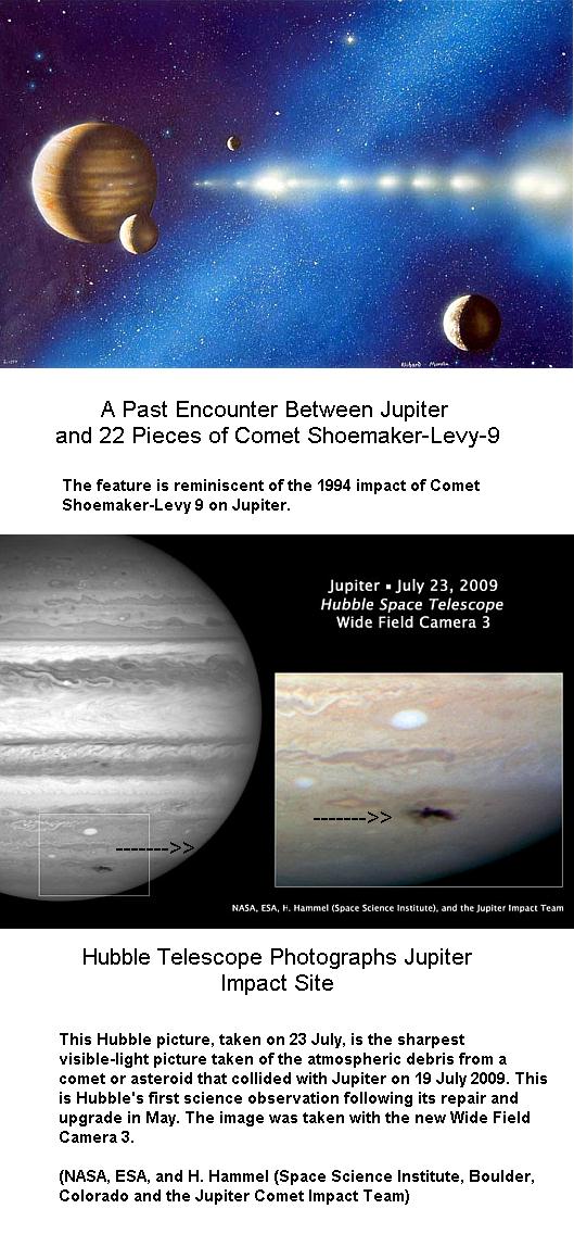 Fig 1H Comet Collision on Jupiter
