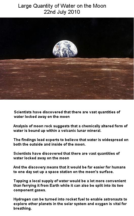 Fig 2 Water & Hydrogen on the Moon