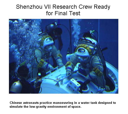 Fig 7 Underwater Training