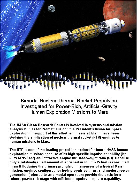 Fig 8 Nuclear Thermal Propulsion Rocket