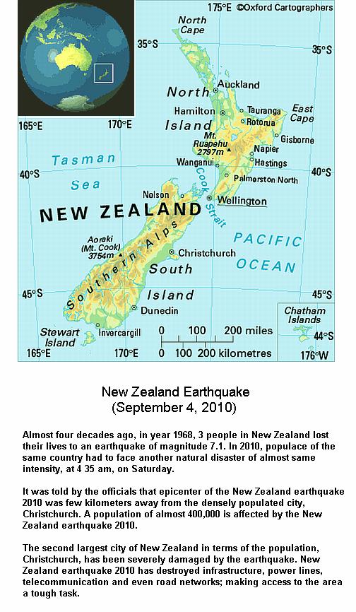 Fig 2 New Zealand Earthquakes