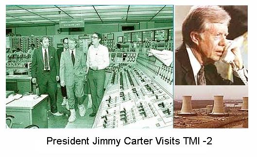 Fig 7 Carter Visits TMI-2