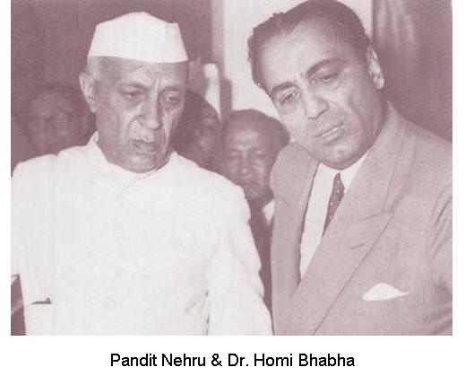 Fig 1H Nehru & Bhabha