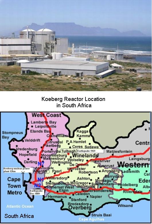 Fig 4 Koeberg Location