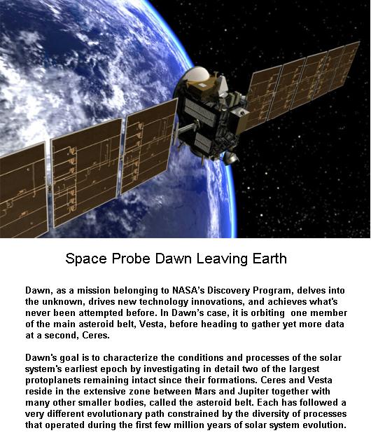 Fig 1 Space Probe Dawn