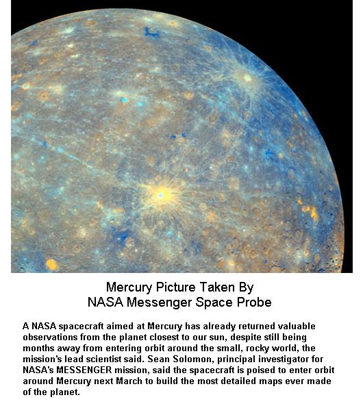 Fig 3 Mercury Image By Messenger -2