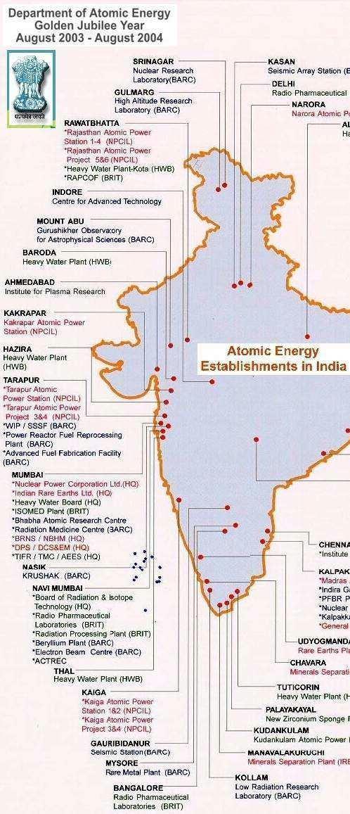 Indian Nuclear Chart -1