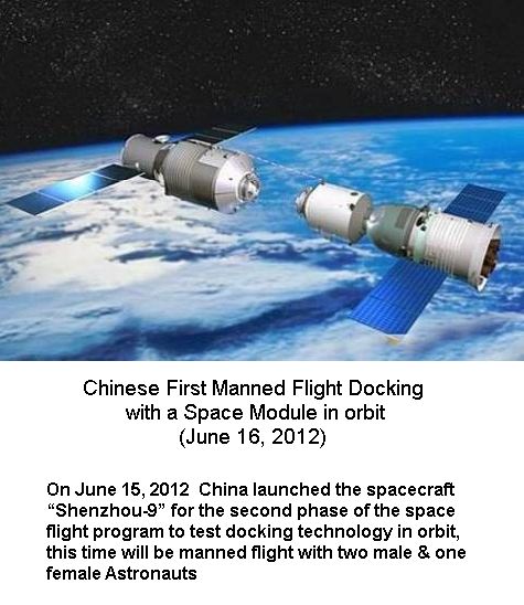 Chinese Manned Space Docking