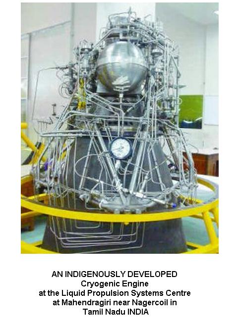 Fig 8 Indian Cryogenic Engine