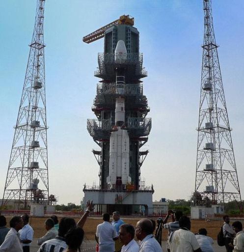 GSLV READY TO BE LAUNCHED