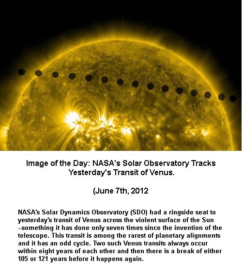NASA Image Venus Transit 2012