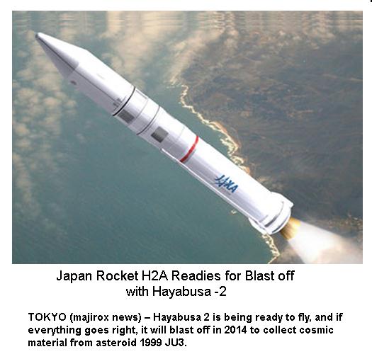Rocket for Hayabusa -2