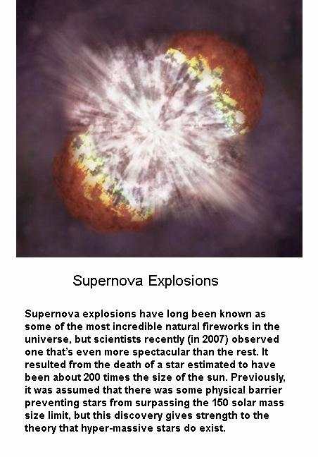 Supernova Explosion -1