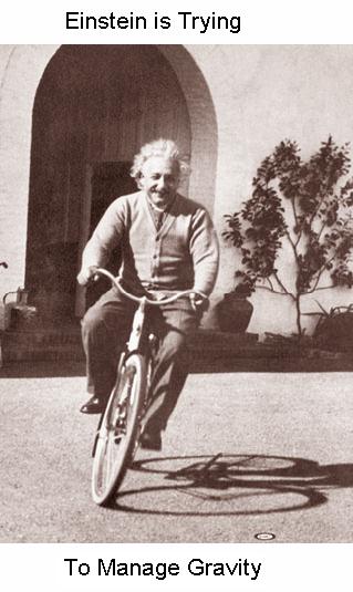 Fig 8 Einstein Manages Gravity