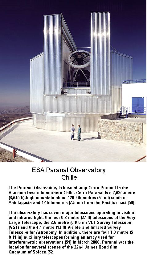 Paranal Observatory chille